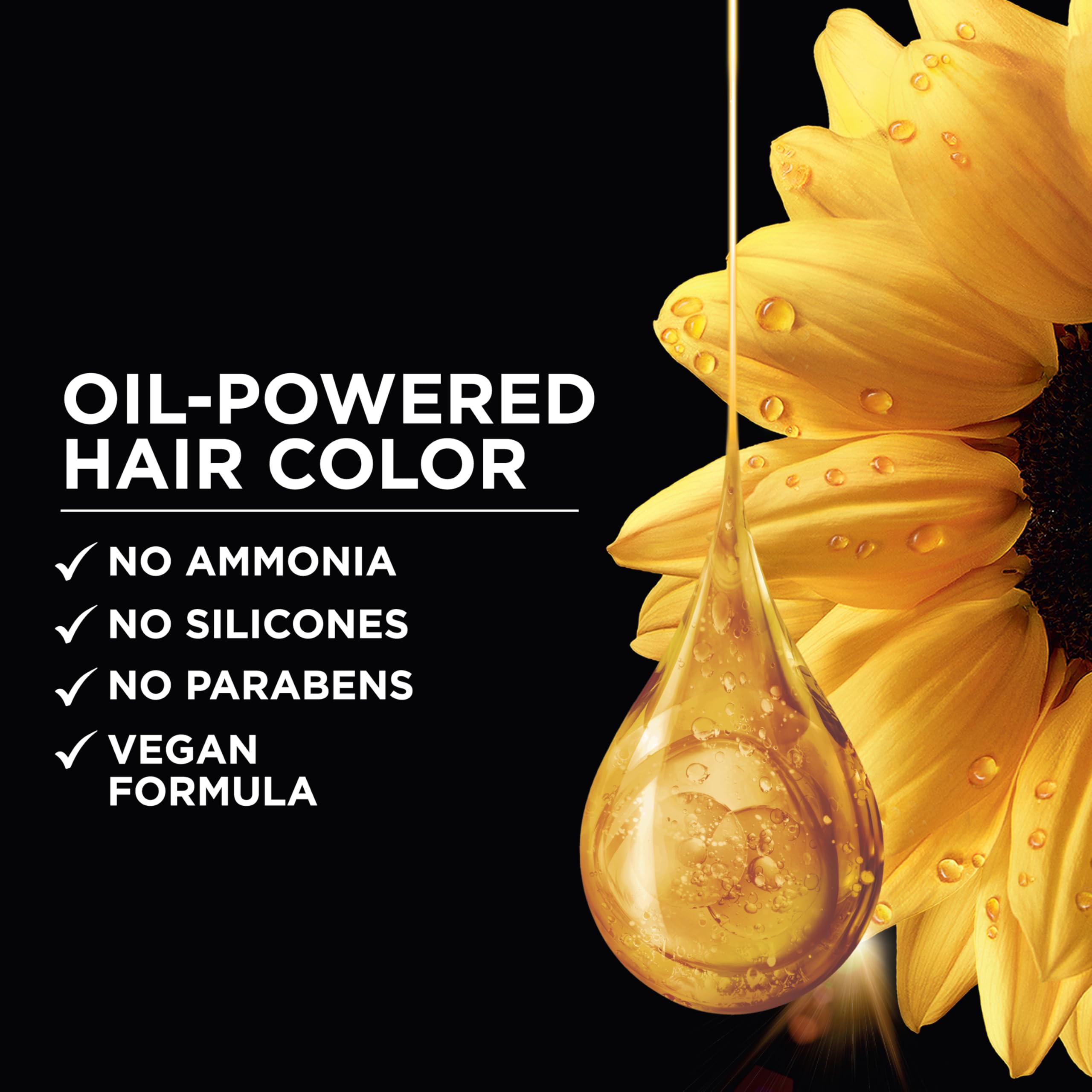 Garnier Hair Color Olia Ammonia-Free Brilliant Color Oil-Rich Permanent Hair Dye, 8.22 Medium Rose Gold, 2 Count (Packaging May Vary)